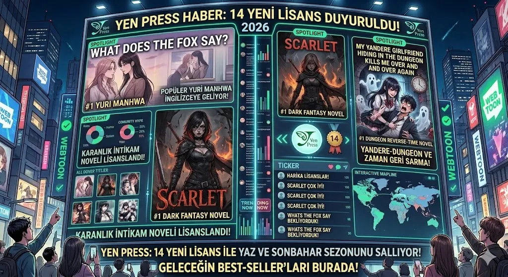 Yen Press’ten yeni lisans dalgası: Yuri, manhwa ve dark fantasy rafı genişliyor - Çizgi Rehberi